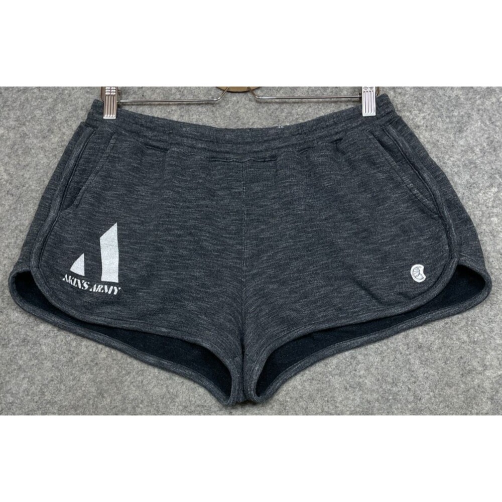Champion Todd Snyder Shorts Womens L Gray Akin's Army Athletic Drawstring Gym